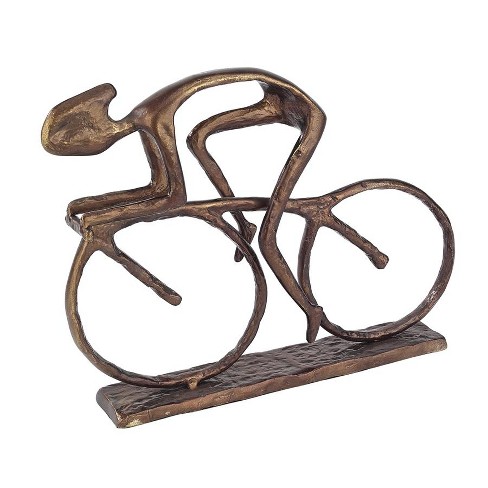 Design Toscano The Champion Cyclist Cast Metal Bike Racer Statue - image 1 of 2