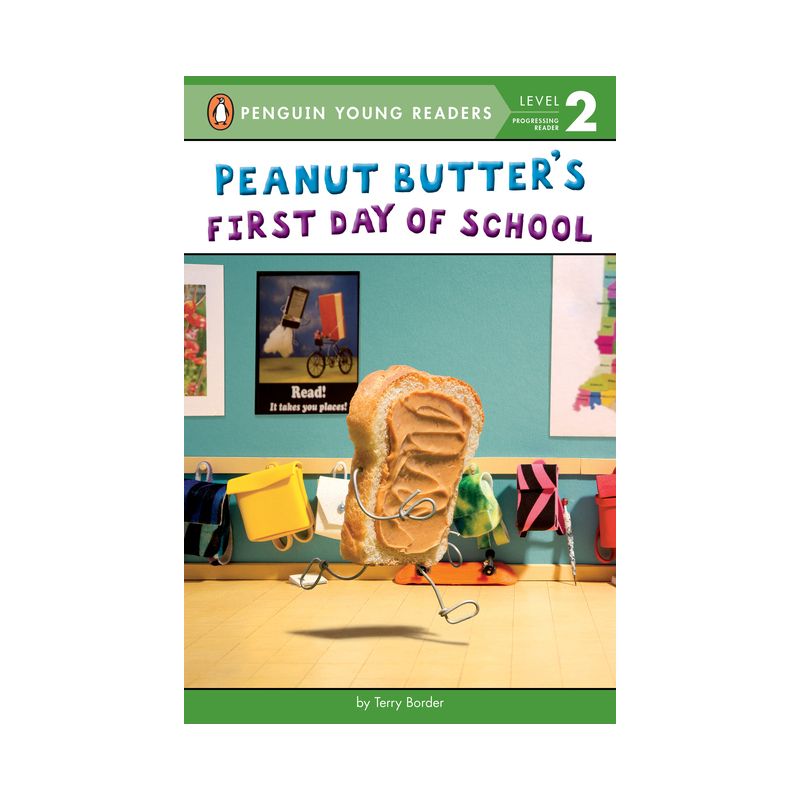 Peanut Butter's First Day of School - (Penguin Young Readers, Level 2) by  Terry Border (Paperback), 1 of 2
