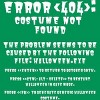 Junior's Design By Humans Halloween Error 404 Costume Not Found Apparel, Funny Geeky By khaledned99 T-Shirt - 2 of 3