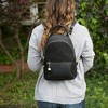 Pavilion Gift Company - Noir Ali - 9" x 11.5" Backpack Handbag - Handbags - 3 of 4