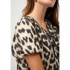 ellos V-Neck Flounce Hem Blouson Sleeve Blouse - 4 of 4