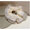 Kitcheniva Large Double-Layer Scrunchie 1 Pcs, Apricot Lace - 3 of 3