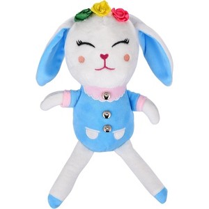 Dazmers Super Soft Baby Plush Dolls Toy for Girls - Blue - 1 of 4