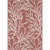 Unique Loom  Outdoor Coastal Coralwave Area Rug - 3 of 4