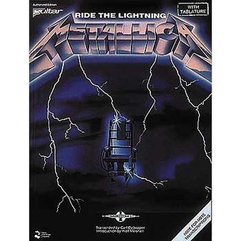 Hal Leonard Metallica: Ride The Lightning Guitar Tab Songbook