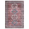 Vintage Distressed Boho Area Rug Machine Washable Rug - 2 of 4