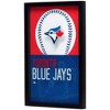 MLB Toronto Blue Jays Baseball Logo Glass Framed Panel - 2 of 4