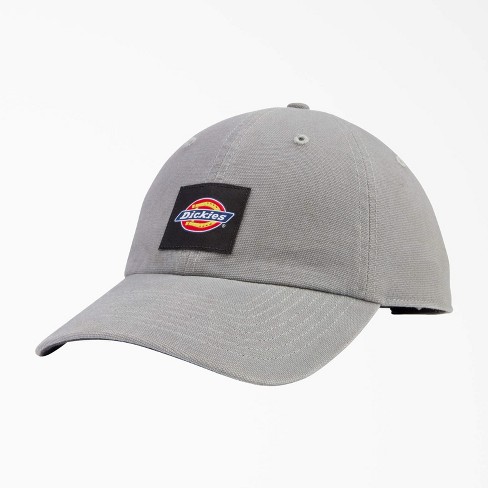 Dickies Washed Canvas Gray Target Cap, (gy), Al 