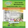 Larissa Veronica Kona Vanilla Macadamia Nut Sumatra Decaf Coffee (Gourmet, Naturally Flavored, Whole Coffee Beans) (16 oz, ZIN: 564565) - 2 of 4