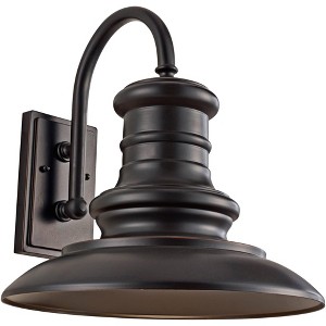 Generation Lighting Redding Station 15" Bronze Outdoor Wall Lantern - 1 of 2