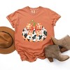 Simply Sage Market Cow Pumpkin Coquette Distressed Garment Dyed Tee - 3 of 4