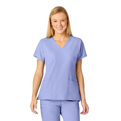 Wink W123 Women's Flex Back Stylized V-Neck Scrub Top