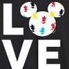 Men's - Disney - Mickey Mouse Love Long Sleeve Graphic T-Shirt - 2 of 4