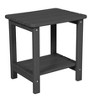 VYNXARIA Folding Adirondack Chair with Side Table, 3-Piece Adirondack Chair Set with Wood Texture, Gray(includes 2 Chairs and 1 Table) - 3 of 4