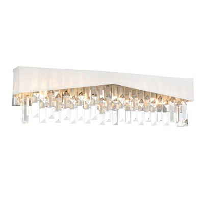 CWI Lighting Havely 4 Light Wall Sconce With Chrome Finish