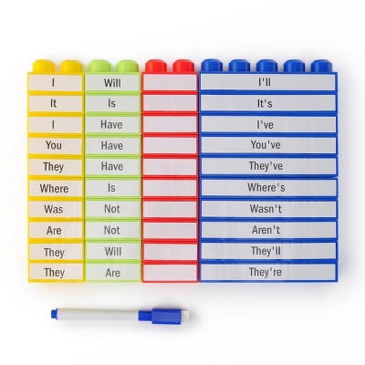40ct Building Block Game Contractions - Bullseye's Playground™