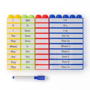 40ct Building Block Game Contractions - Bullseye's Playground™ - 1 of 3