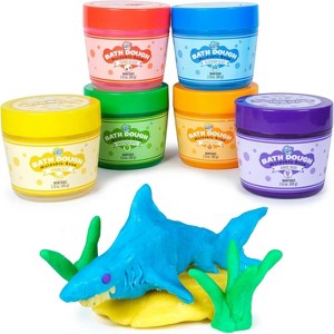 Tub Works Bath Dough Moldable Kids Soap Bath Toy, Variety 6 Pack - 1 of 4