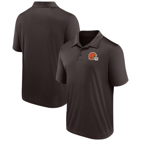 Nfl Cleveland Browns Men's Shoestring Catch Polo T-shirt : Target