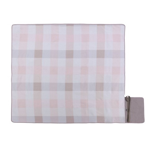 Oniva 70 x80 Portable Outdoor Picnic Blanket Pastel Plaid Target