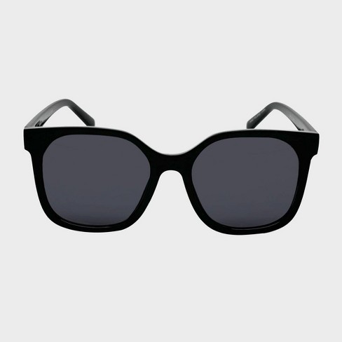 Plastic Square Sunglasses - Wild Fable™ Black - image 1 of 2