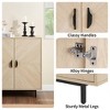 COMHOMA Modern Storage Cabinet with 2 Doors, Accent Cabinet for Living Room, Dining Room, Entryway - 4 of 4
