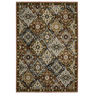 Oriental Weavers Andorra 2408A Red/ Multi Indoor Area Rug - 1'10" x 3'2" - 1 of 4