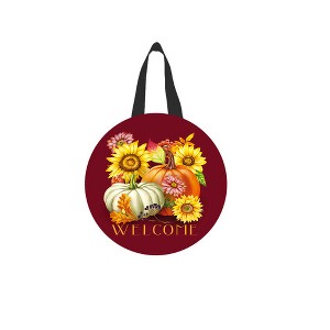 Briarwood Lane Fall Door Hanger 16x16 Fall Beauty For Fall Door Hanger - 1 of 2