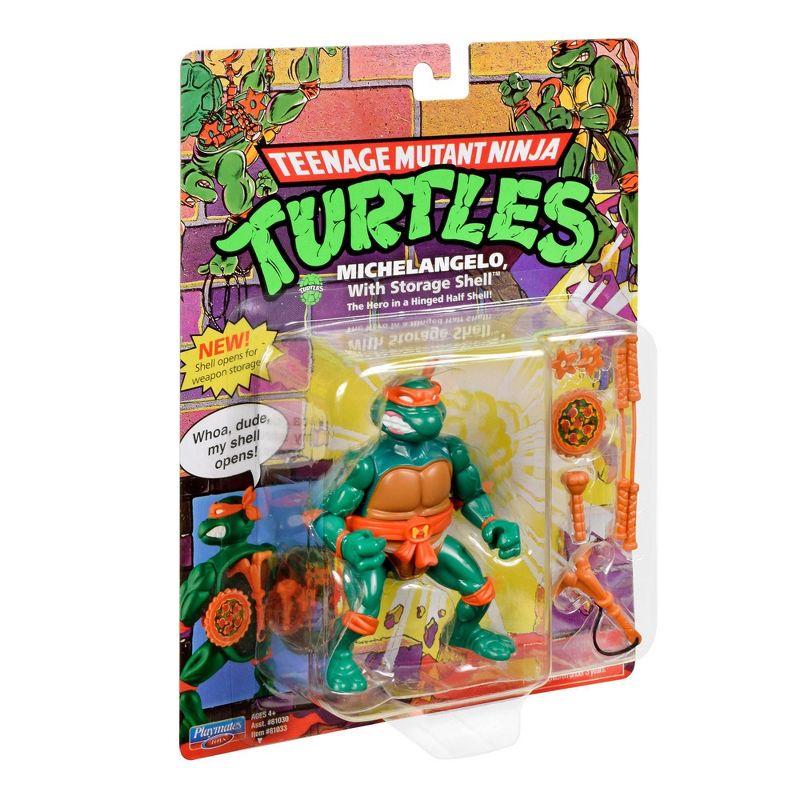 Teenage Mutant Ninja Turtles 4&#34; Michelangelo Action Figure, 5 of 8