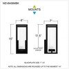 Quoizel Lighting Neville 1 - Light Sconce in  Matte Black - 2 of 3