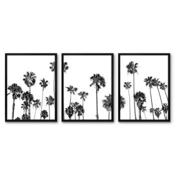 Bethany Young Photography Monochrome California Palms Poster- 18