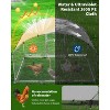 Metal Chicken Coop, Waterproof and UV-Resistant Dome-Shaped Heavy-Duty Poultry Cage, Suitable for Outdoor, Backyard, and Farm Use - 4 of 4