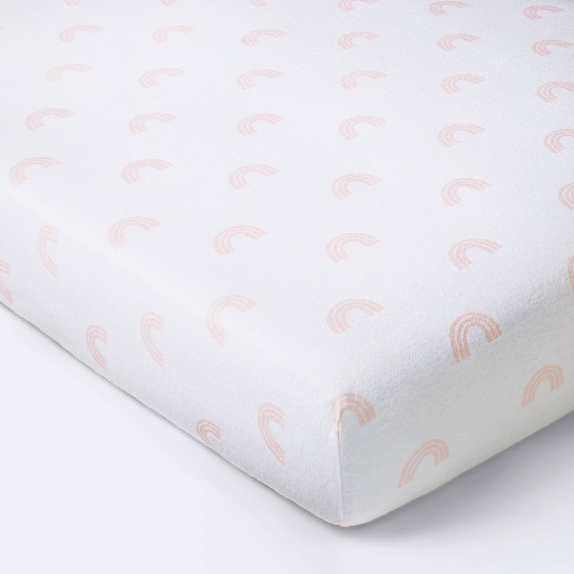 Flannel Fitted Crib Sheet - Rainbow - Cloud Island™