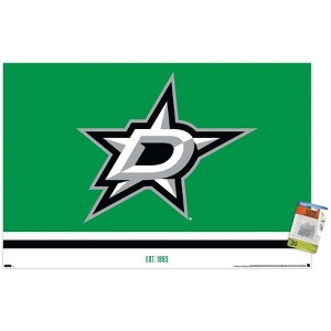 Trends International NHL Dallas Stars - Logo 21 Unframed Wall Poster Prints - 1 of 4