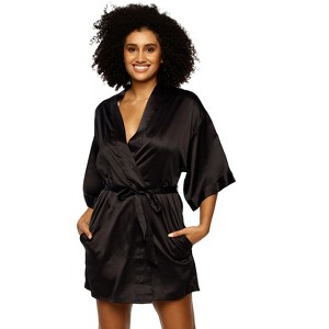 Jezebel by Felina | Muse Satin Robe - 1 of 2