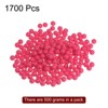 Unique Bargains Loose Craft DIY Earring Necklace Making Acrylic Round Beads 1700 Pcs - 3 of 4