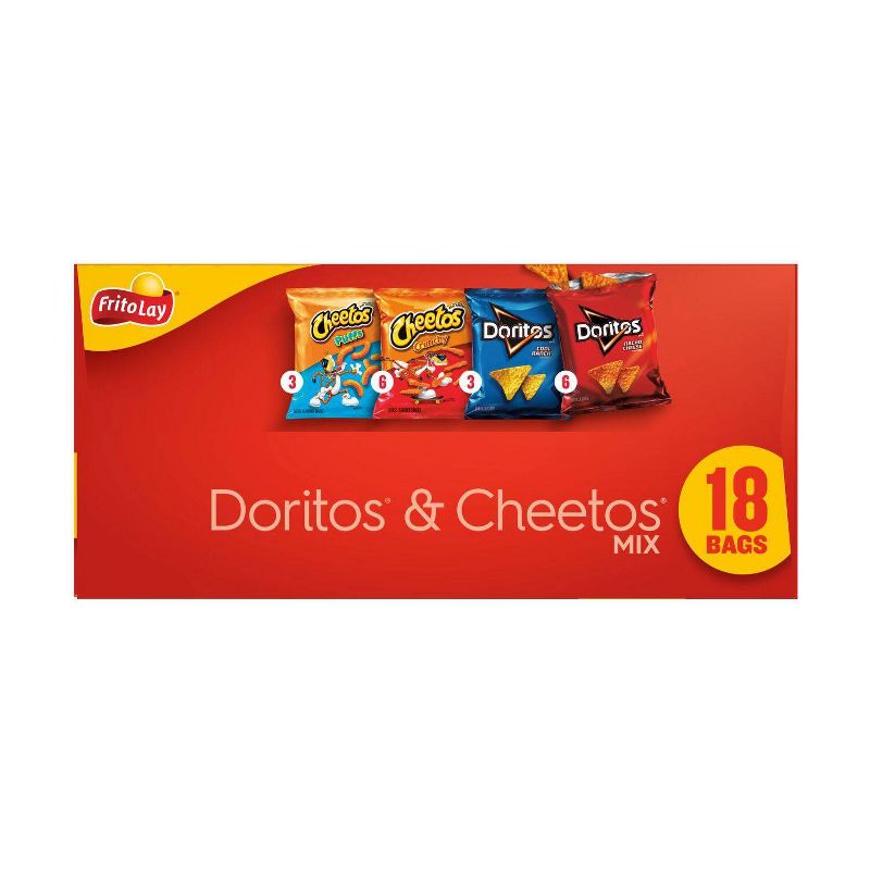 Frito-Lay Variety Pack Doritos & Cheetos Mix - 18ct, 6 of 9