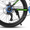 Infurnic Bicycles Mountain Bike, 21 Speeds with Mechanical Disc Brakes, Suspension MTB Bikes for Adult and Teenagers, Green, 71*25*39.3 - 4 of 4