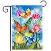Briarwood Lane Spring Garden Flag 12x18 For Outdoor Sunshine Butterflies For Spring Garden Flag Flags For Outside - 2 of 4