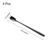 Unique Bargains Square Head Stainless Steel Long Handle Coffee Spoon 4 Pcs - 2 of 4
