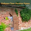 All Things Cedar 84" x 33" Outdoor Single Trellis Handcrafted for Climbing Plants with Snug-Fitting Parts and Sanded Finish for Patio Privacy Screens - 4 of 4