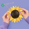 Big Dot of Happiness Sunflower Garland Banner, Yellow Birthday Party Decor, Bridal or Baby Shower Backdrop, 30 Feet of Cord, 15 Paper Sunflower Shapes - 3 of 4