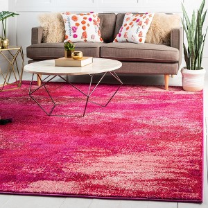 Unique Loom Jardin Lilly Abstract Indoor Woven Area Rug - 1 of 4