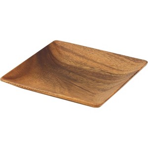 Pacific Merchants Acaciaware 8 Inch Square Appetizer Plate - 1 of 1
