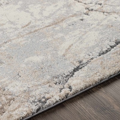 Hauteloom Cavetown Gray Marble Thick Rug