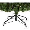 6.5ft. Slim Pine Artificial Christmas Tree with 851 Branches – Sleek Seasonal Holiday X-Mas Display - 3 of 4