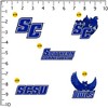 Southern Connecticut State University Spirit Logos 50Ct Sticker Pack Miscellaneous 50 Ct. Sticker Pack - 2 of 4