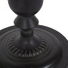 Kate and Laurel Wixley Round MDF Side Table, 18x18x25, Brown and Gray - 4 of 4