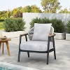 Christopher Knight Home Ove Outdoor Rope Weave Metal Club Chair with Cushion - 2 of 4
