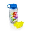 Just Funky Super Mario Bros 6-Inch Plastic Water Bottle | Super Star Ice Cubes - image 3 of 4